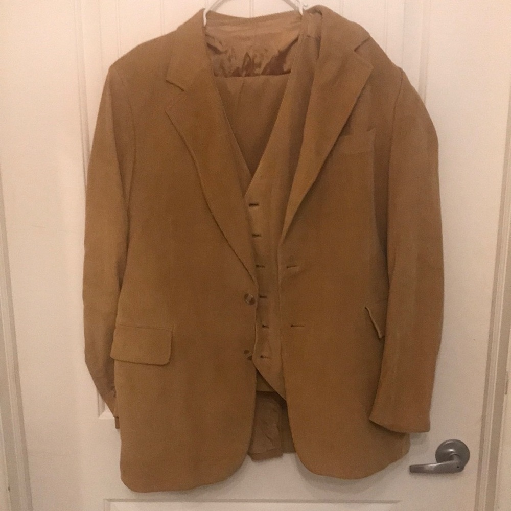 Vintage Corduroy 3 Piece Suit!!!